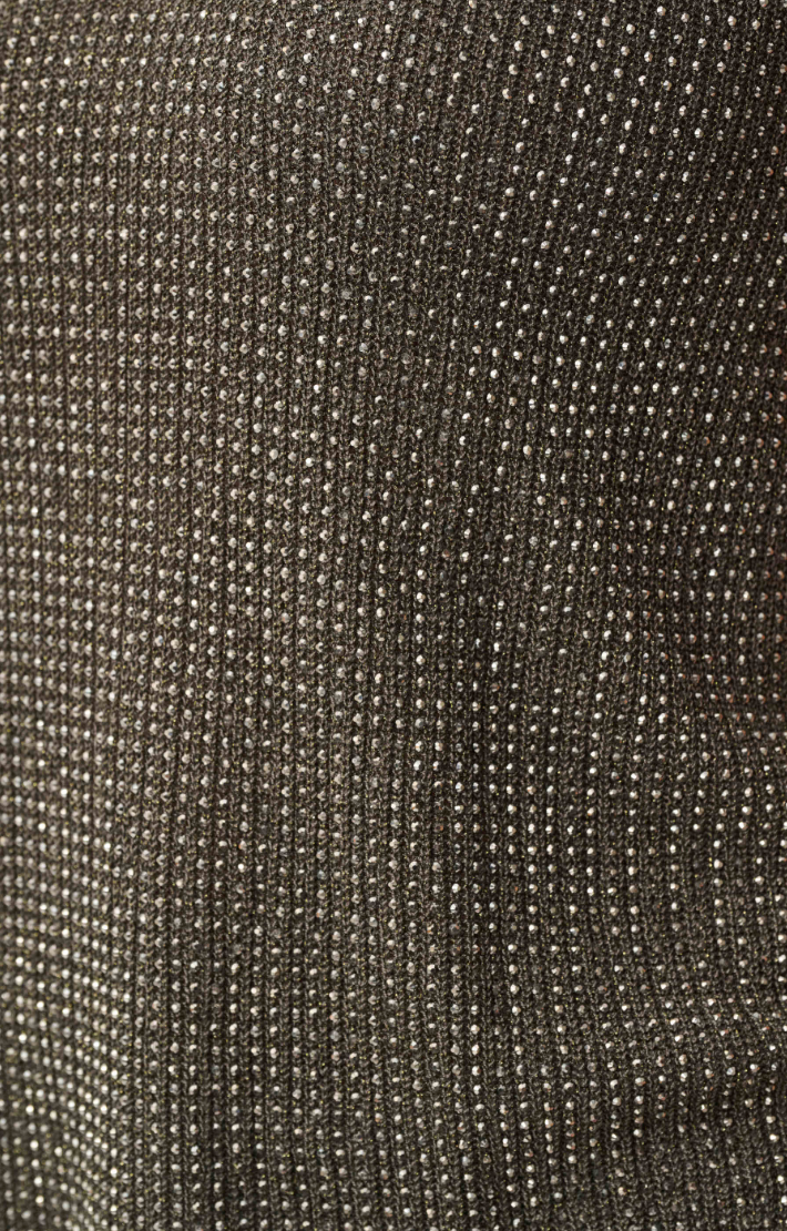 Joseph Ribkoff Metallic Knitted Camisole with Rhinestones