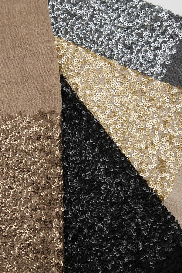 SAACHI - Sequins Wool Scarf