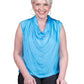 Sarita Silk Drape Neck Top (BT212)