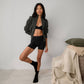 LUNYA Cottonsilk™ Bomber Zip Up