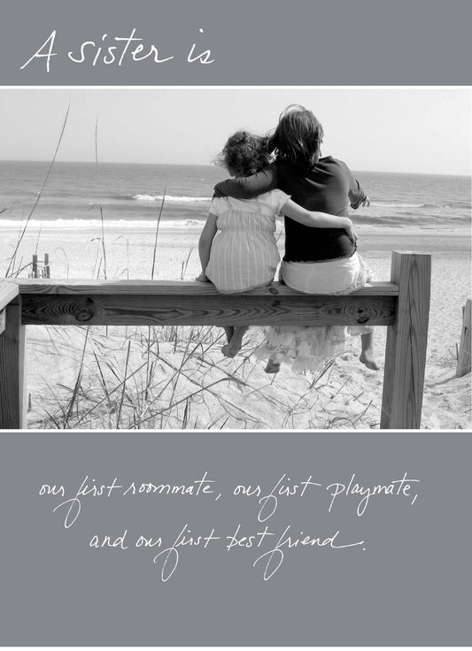 Bonair Daydreams - 292b: a Sister Is Our First Roommate, Our First Playmate, and Our First Best Friend.
