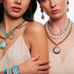 Tova The Sofia Necklace in White Matt