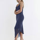 Rachel Silk Midi Dress (DT224)