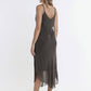 Rachel Silk Midi Dress (DT224)