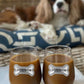 Dog Mom Stemless Wine Glass