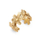 KARINE SULTAN - Flower Ring - 24K Gold Plated