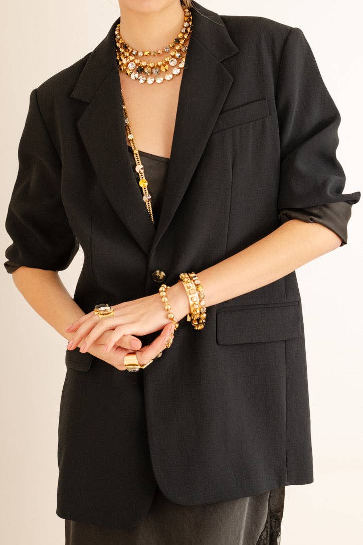 Oakland Necklace Metallic Mix
