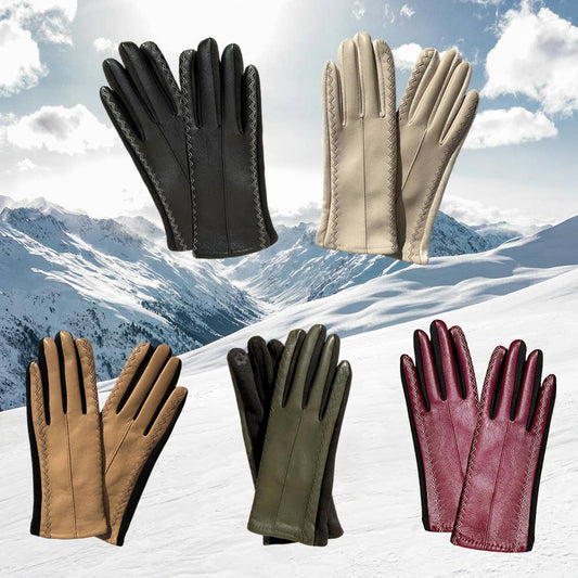 KIM Faux Leather Gloves