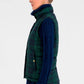 Puffer Vest -  Black Watch Plaid