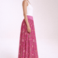 TINA Stephens Italy/Tees By Tina - Sable Garden Silk Skirt (SL202G)