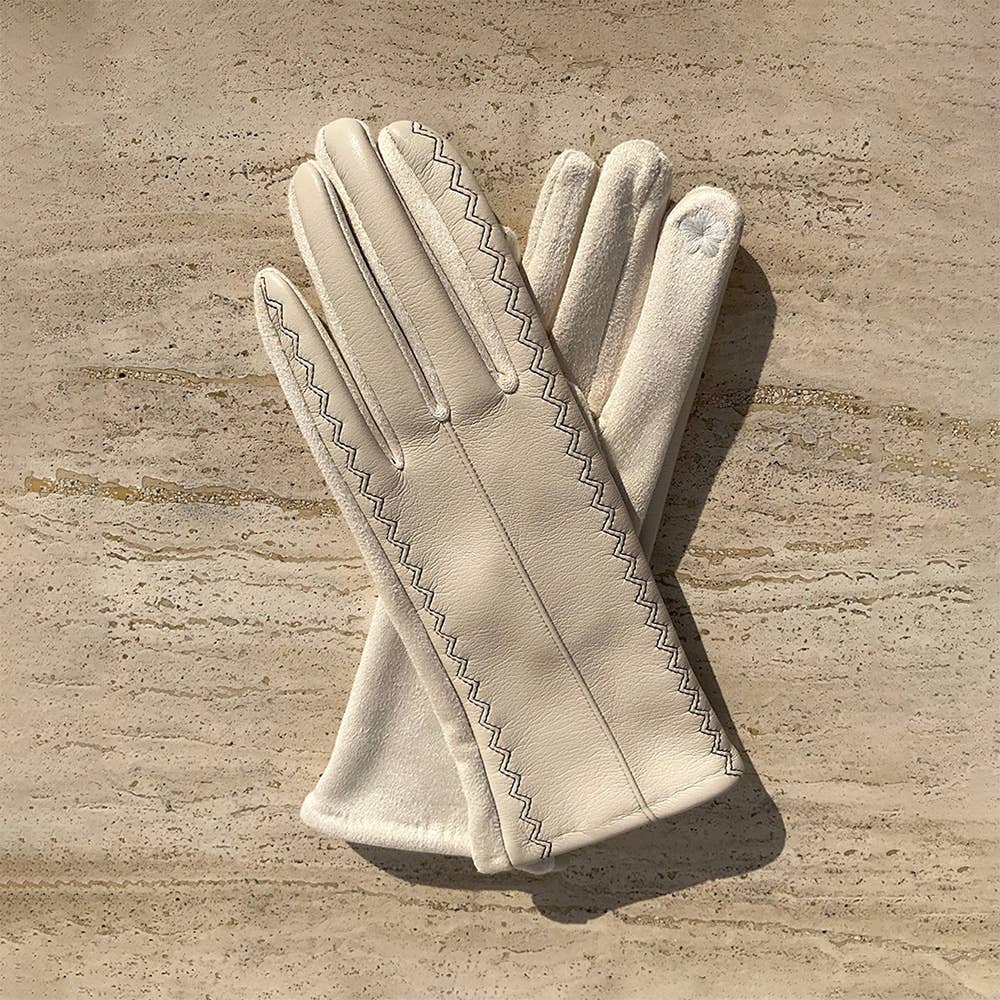 KIM Faux Leather Gloves