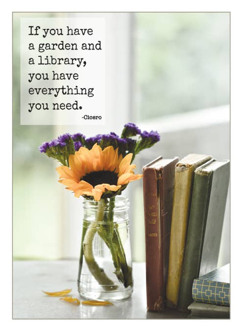 Bonair Daydreams - 624B: If you have a garden and a library, you have everythin