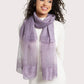 SAACHI - Star Gazer Wool Blend Sparkle Silk Scarf