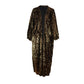 Jennafer Grace Gold Sequin Cocoon Jacket