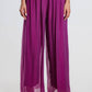 TINA Stephens Italy/Tees By Tina - Roxy Silk Straight Leg Pant (PL212)
