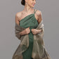 SAACHI - Star Gazer Wool Blend Sparkle Silk Scarf