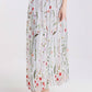 TINA Stephens Italy/Tees By Tina - Sable Garden Silk Skirt (SL202G)