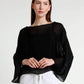 TINA Stephens Italy/Tees By Tina - Sofita 3/4 Sleeve Cropped Silk Kaftan (BQ200)