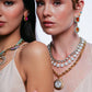 Tova The Sofia Necklace in White Matt
