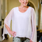 Tiffany Silk Butterfly Bottom Open Wrist (BLS218)