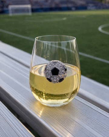 The Queens' Jewels® - Soccer Ball Stemless