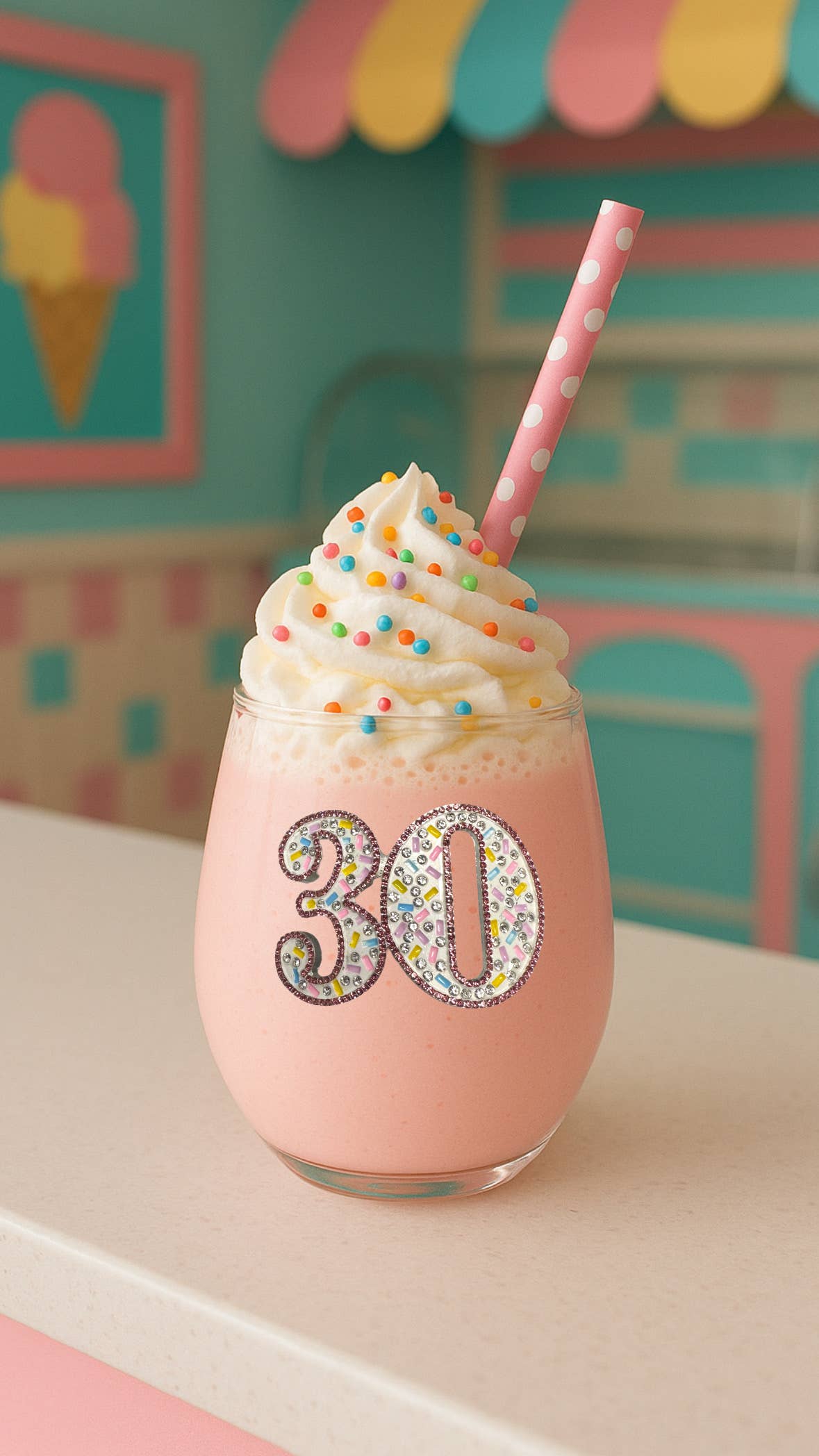 30th Birthday Stemless