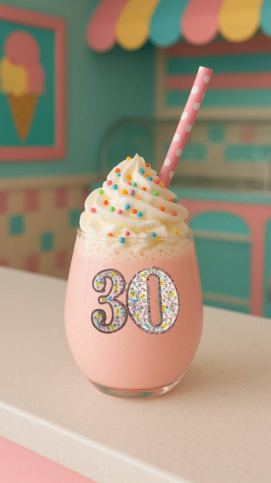 30th Birthday Stemless