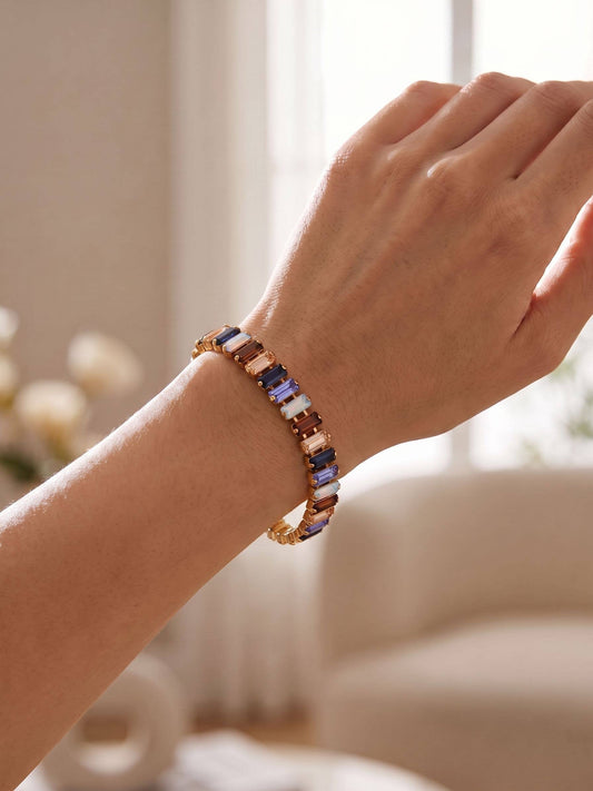 Sorrelli - Bianca Tennis Bracelet - BFY55BGDNM