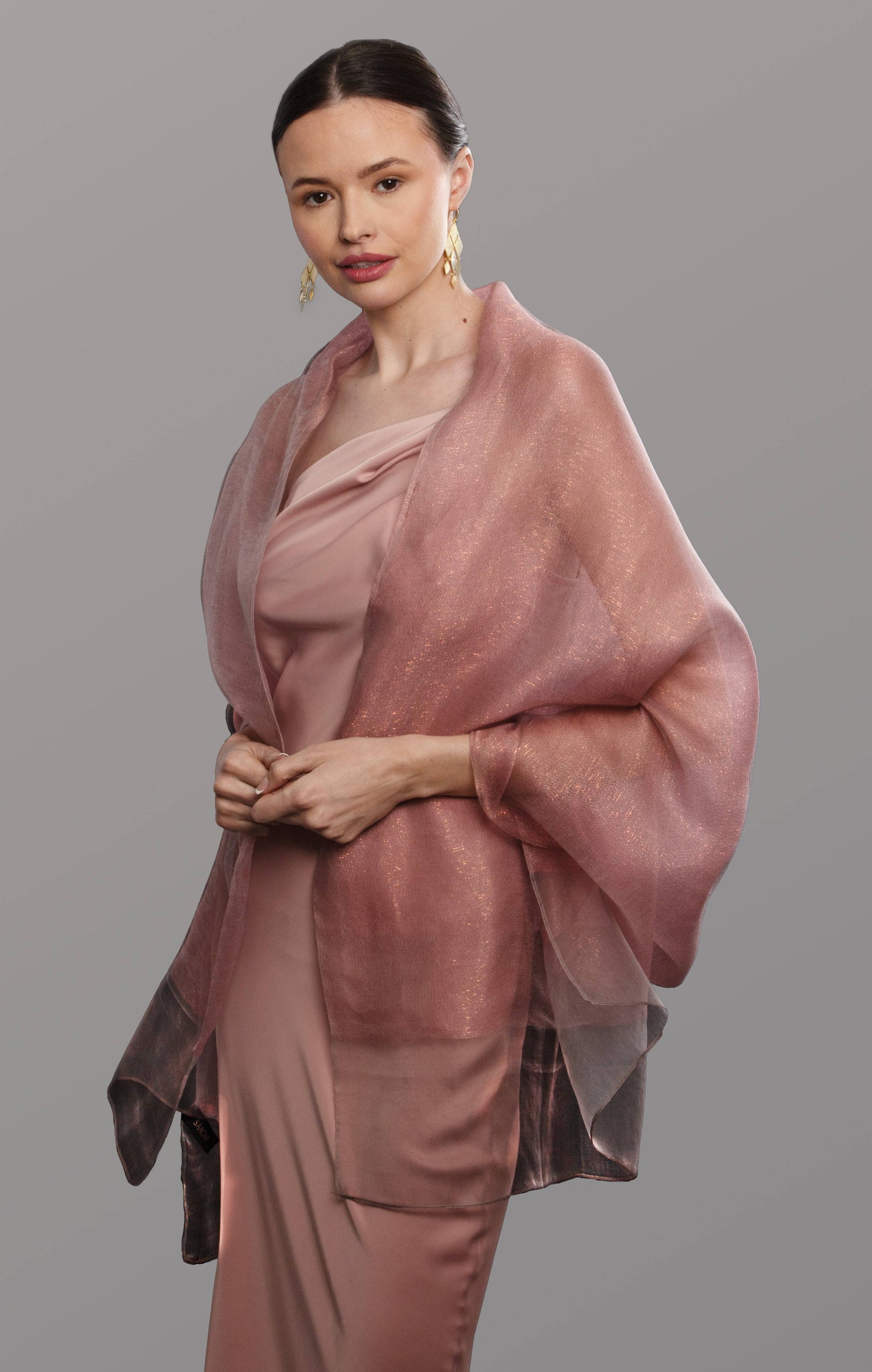 SAACHI - Sparkle Sheer Social Wrap Scarf