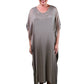 Helen Silk Kaftan Long Dress (DSS204)