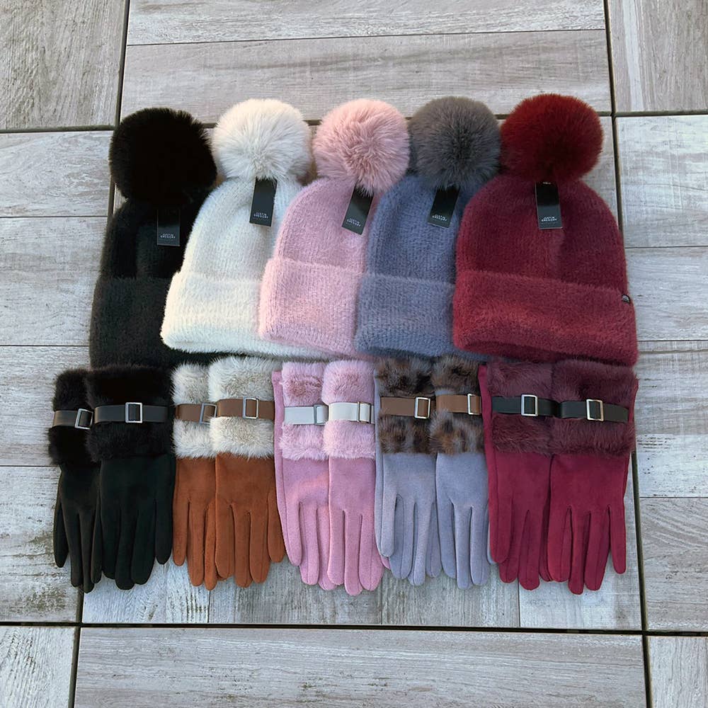 Celine Faux fur Fuzzy Hat