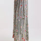 TINA Stephens Italy/Tees By Tina - Sable Garden Silk Skirt (SL202G)