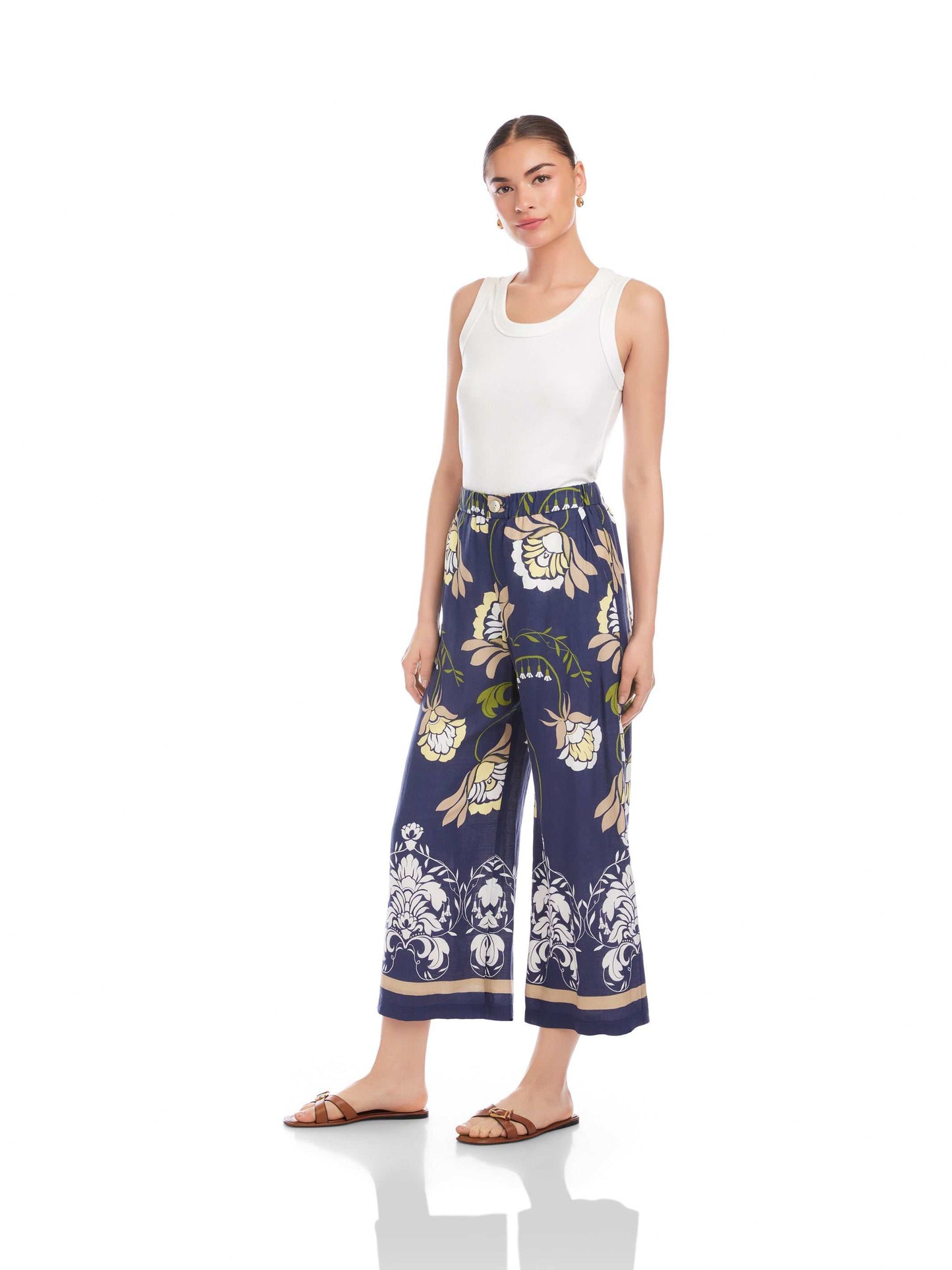 Fifteen Twenty - Tilly Cropped Pants